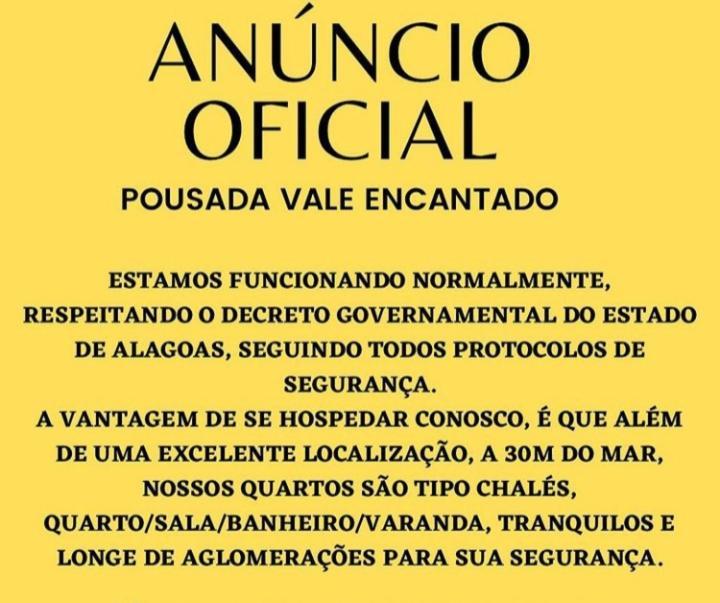 Pousada Vale Encantado Sao Miguel dos Milagres Ngoại thất bức ảnh